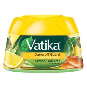 Vatika Dandruff Guard Styling Hair Cream with Lemon, Tea Tree & Almond